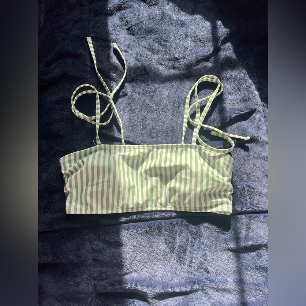 Don’t know where the top is from but the bottoms are from aerie